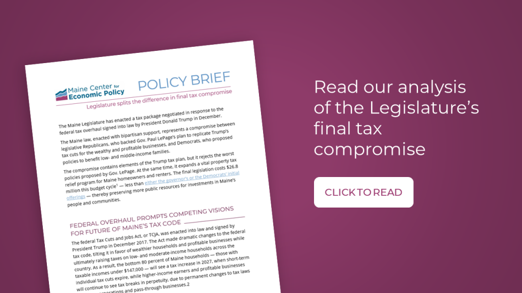 MECEP Policy Brief Legislature splits the difference in